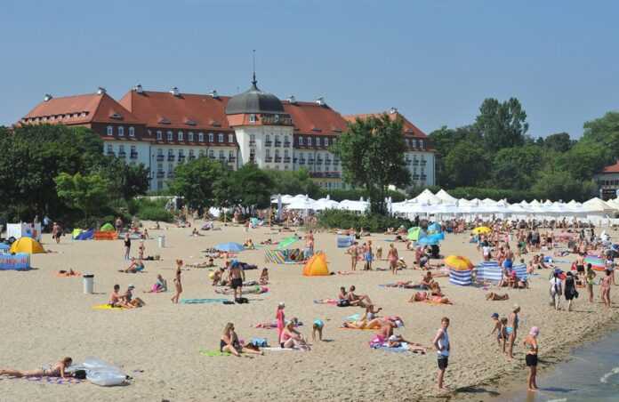 Plaża w Sopocie